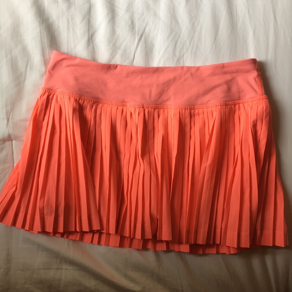 lululemon athletica Coral Pleated Athletic Skirt